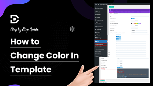 How to Change Color In Template