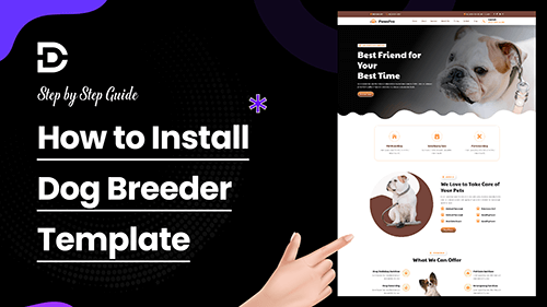 How to Install a Dog Breeder Template on Your Divi Website-500x281