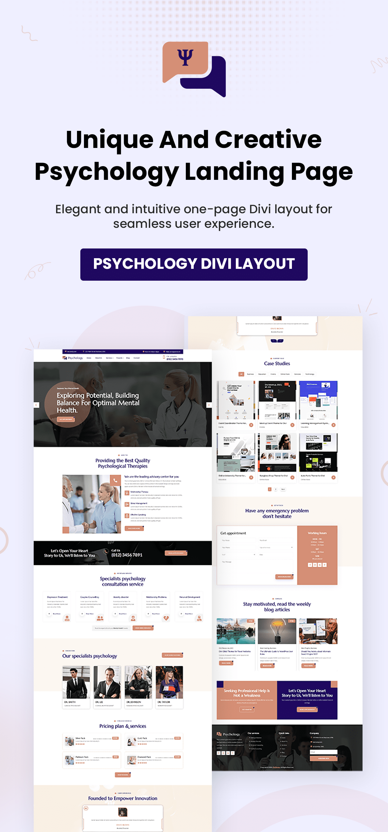 Psychology Divi Layout