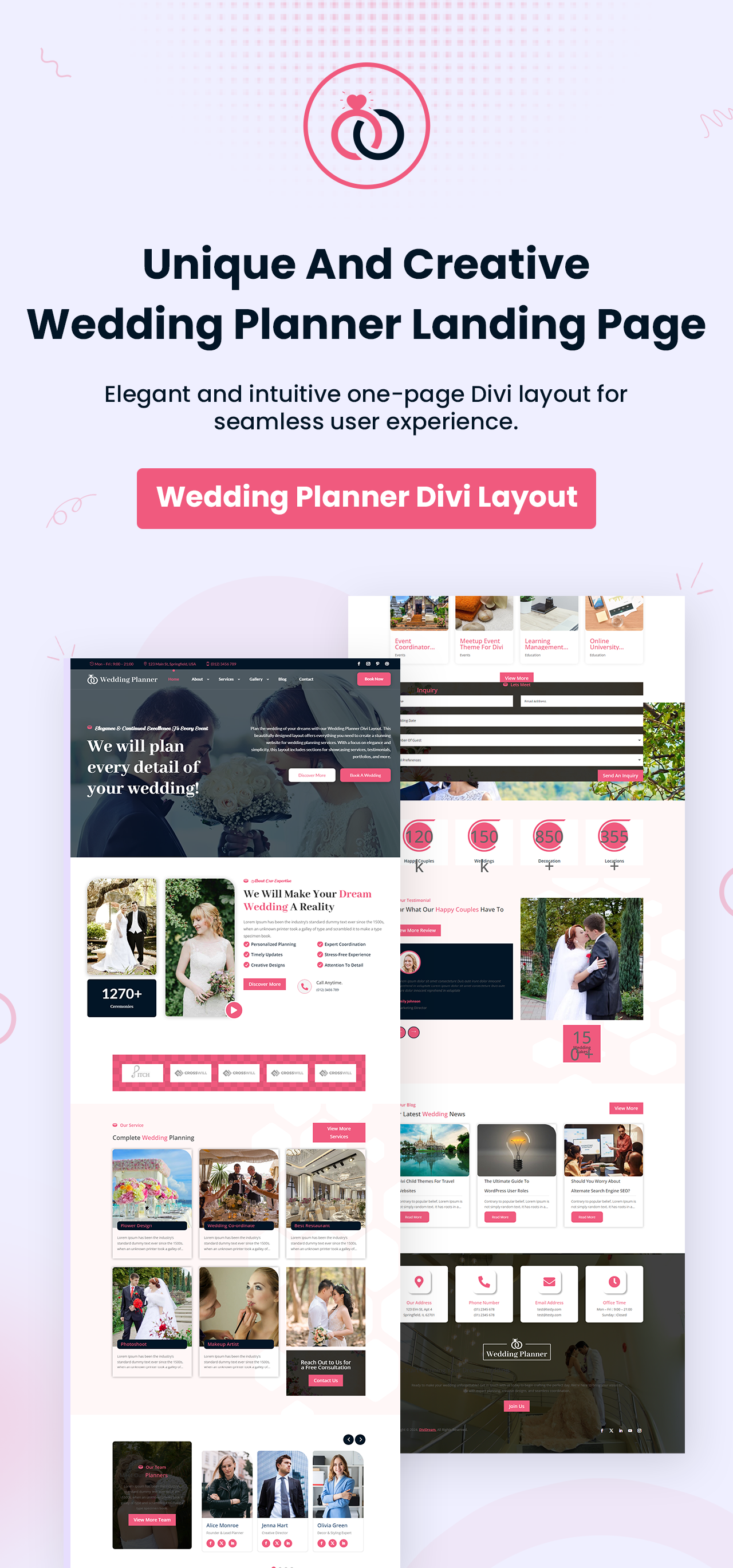 wedding-planner showcase