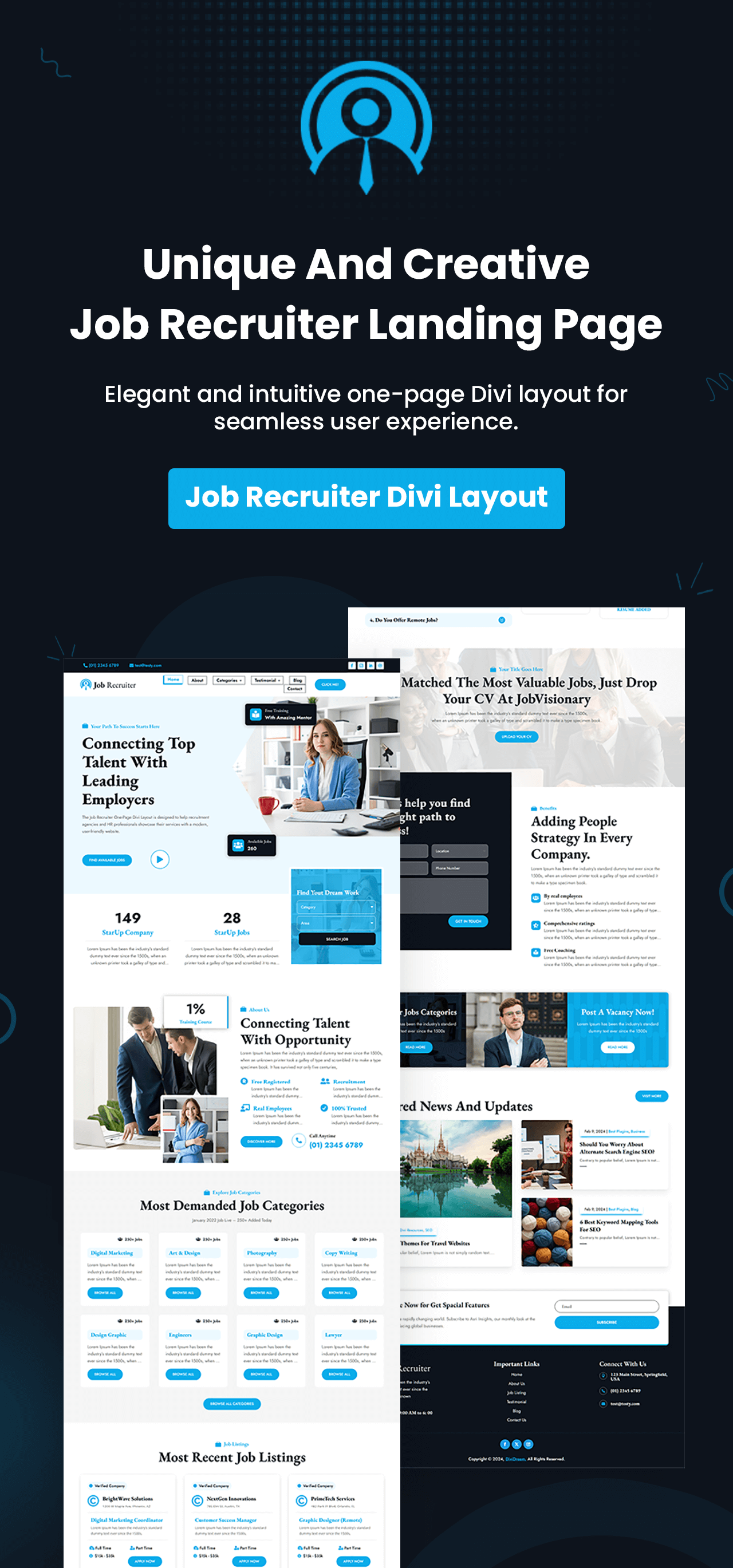 Job Recruiter showcase